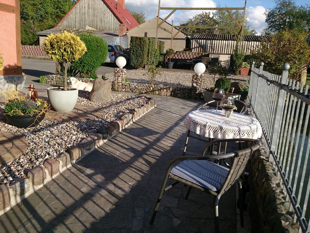 Landhausidyll Ferienwohnung Grundshagen Exterior foto